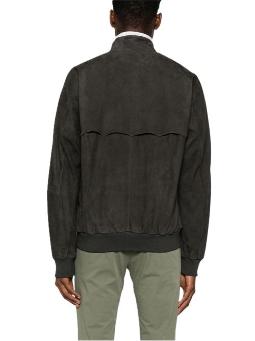 Giacca Harrington G9 in Suede Baracuta december sky (grigio scuro) Baracuta | BRCPS0939UT26231581 DECEMBER SKY